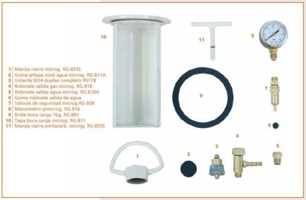 Repuestos y Accesorios Gasgenos // 1