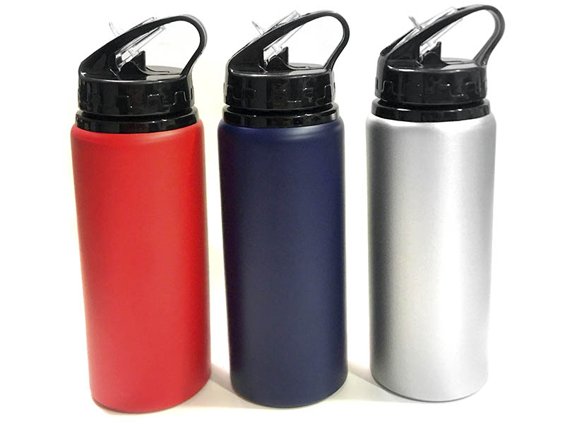 Caramañola de aluminio.