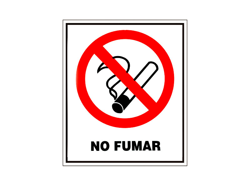 No Fumar.