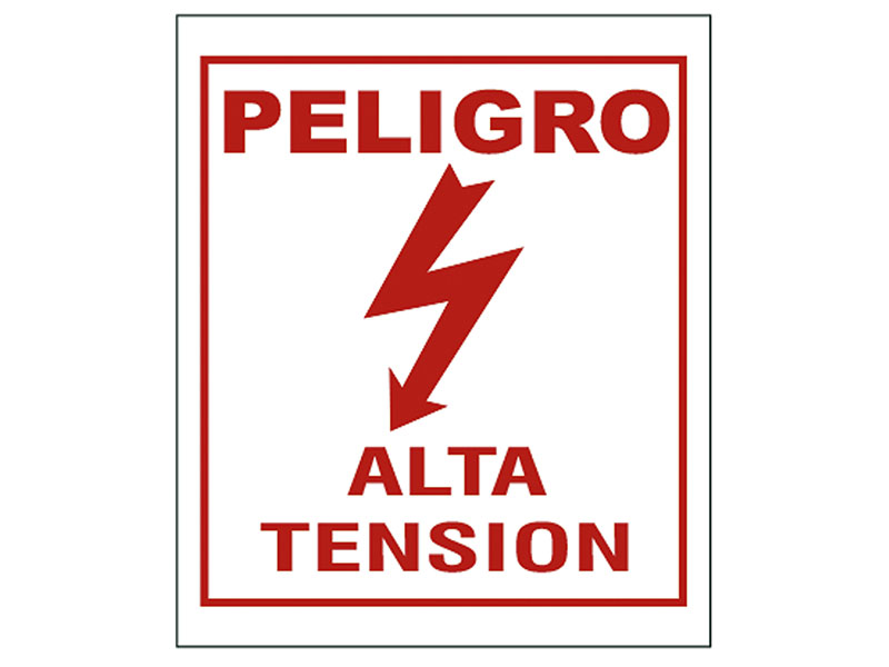 Peligro Alta Tensin.