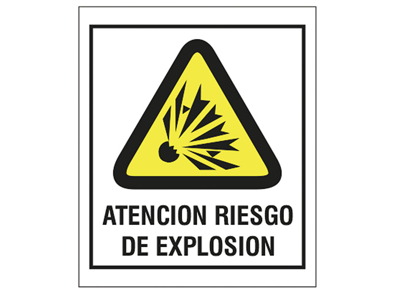 Atencin Riesgo de explosin.