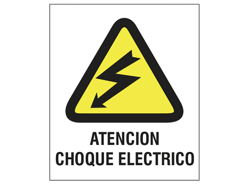 Atencin Choque Elctrico.