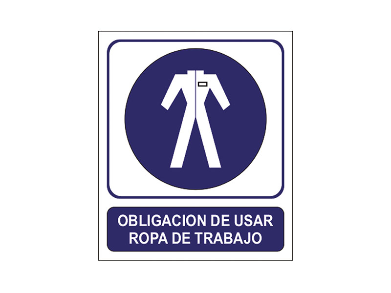 Obligacin de usar ropa de trabajo.