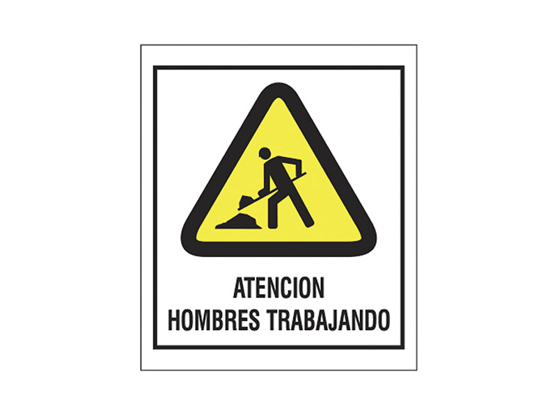 Atencin hombres trabajando.