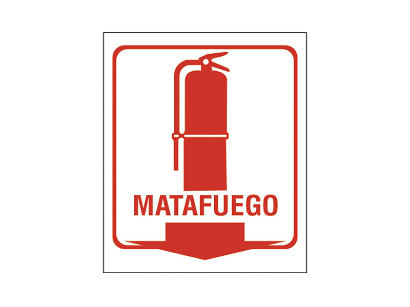 Matafuego y flecha.