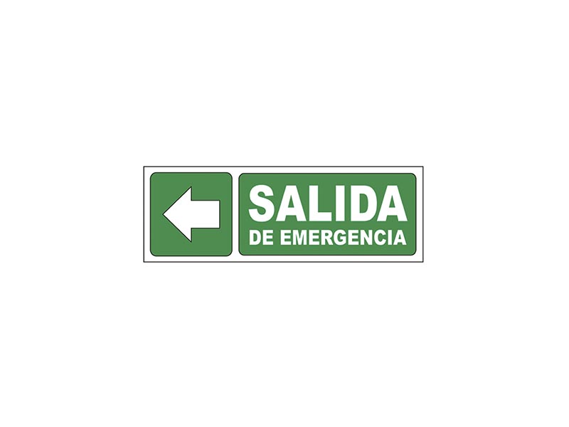 Salida de Emergencia (izquierda).