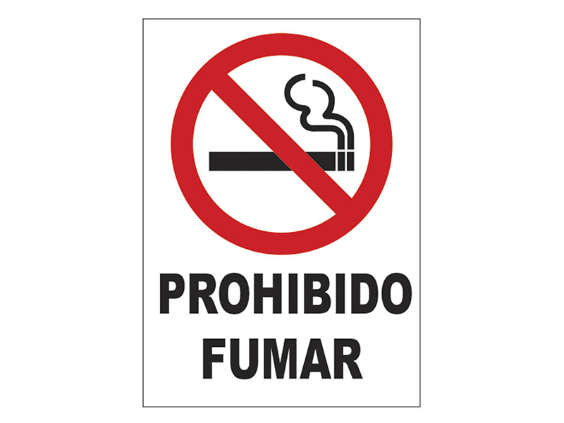 Prohibido Fumar.