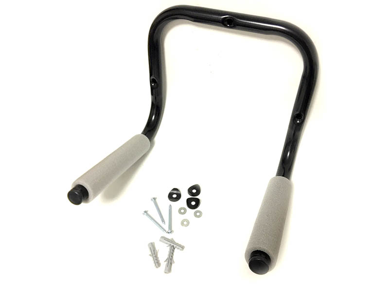 Soporte de pared para bicicleta.