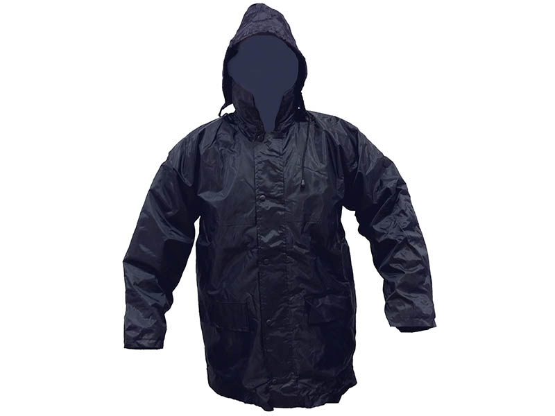 Parka tela tracker Azul