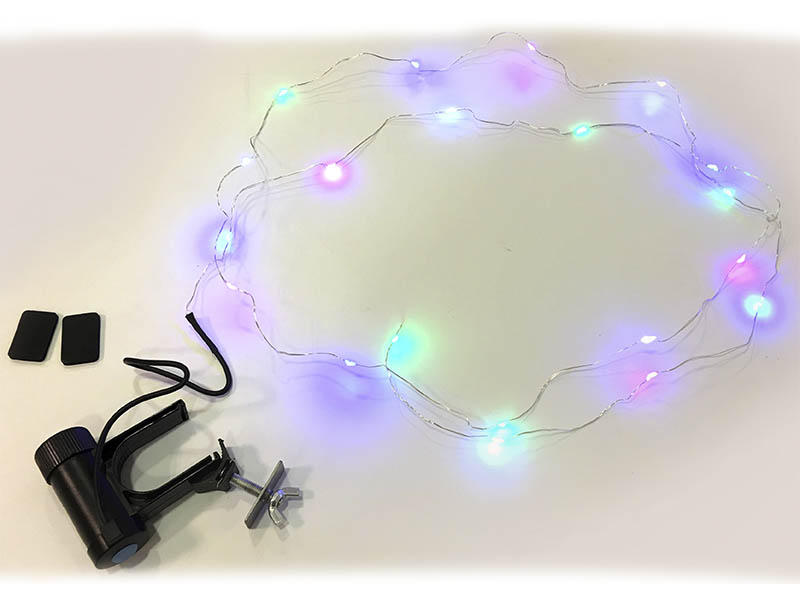 Tira de Led para rueda de bici.