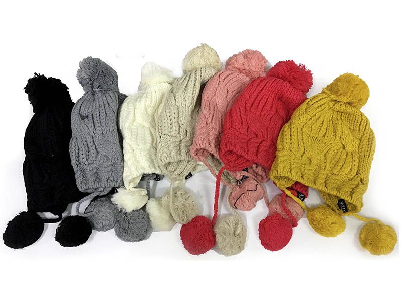 Gorros pura lana.