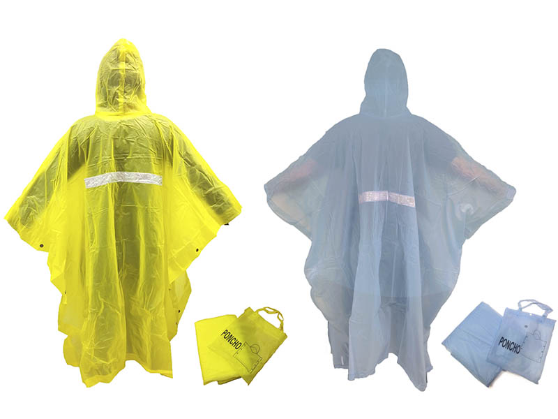 Poncho de PVC.