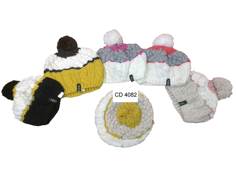 Gorros pura lana.