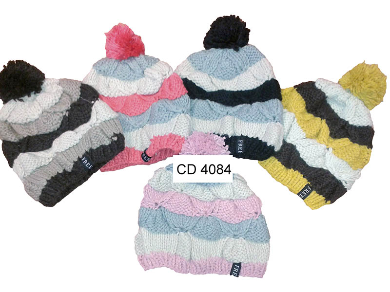 Gorros pura lana.