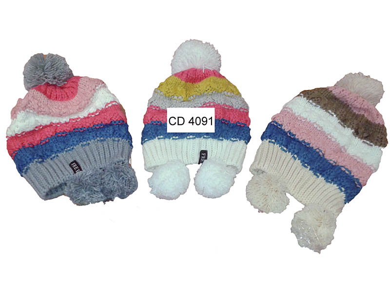 Gorros pura lana.