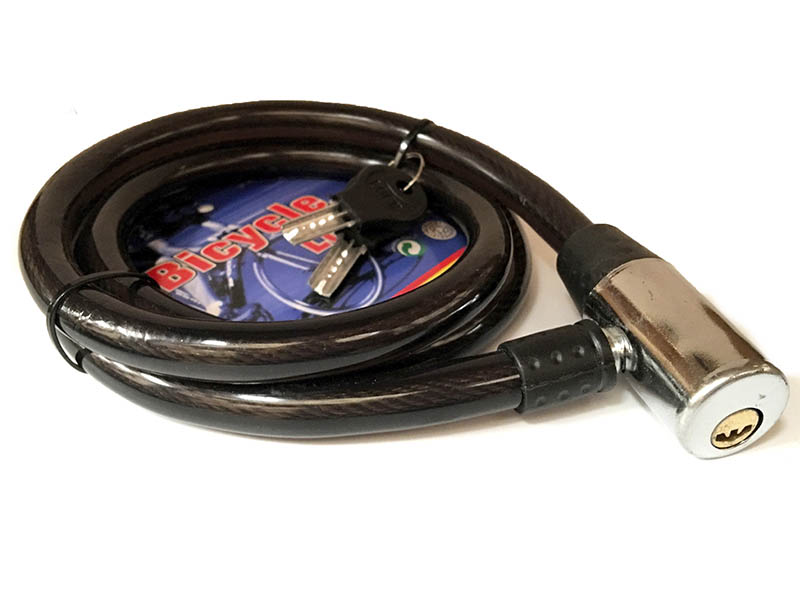 Traba Pitón de cable de acero envainado.