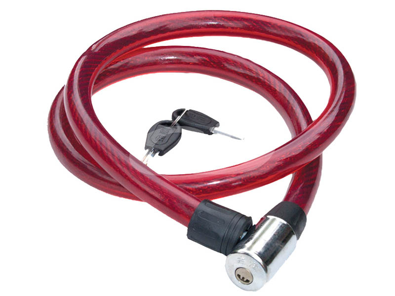 Traba Pitón de cable de acero envainado.