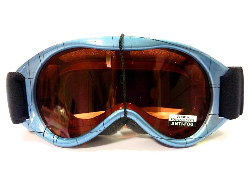 Antiparra Freeride para niños azul y negro.