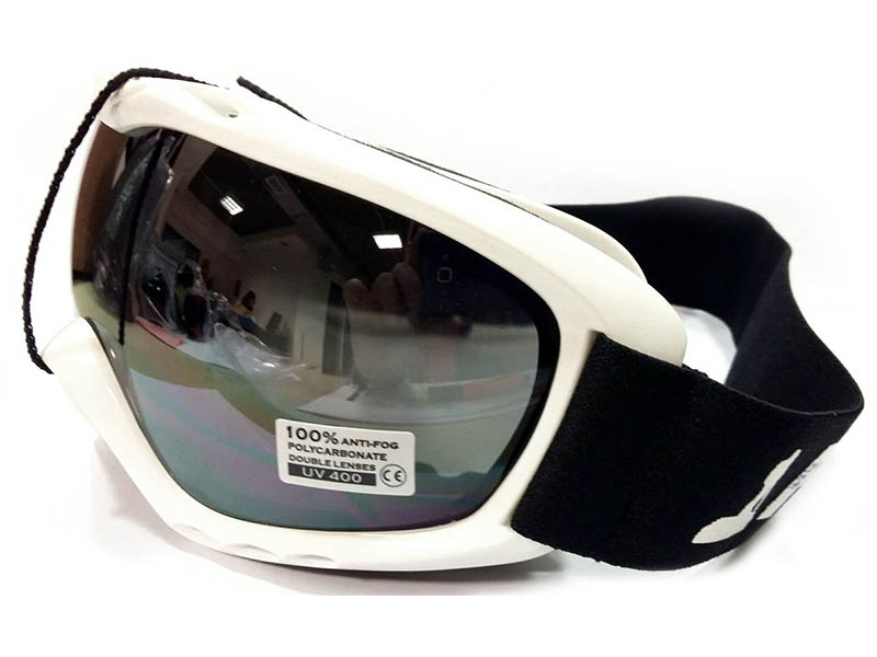 Antiparra Freeride para niño blanco.