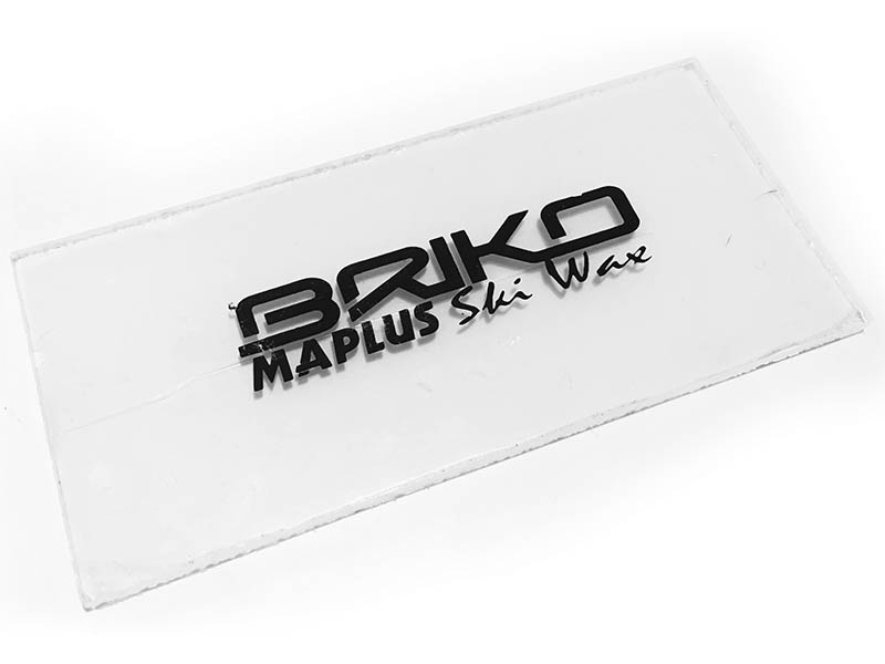 Rasqueta de plástico para ski.