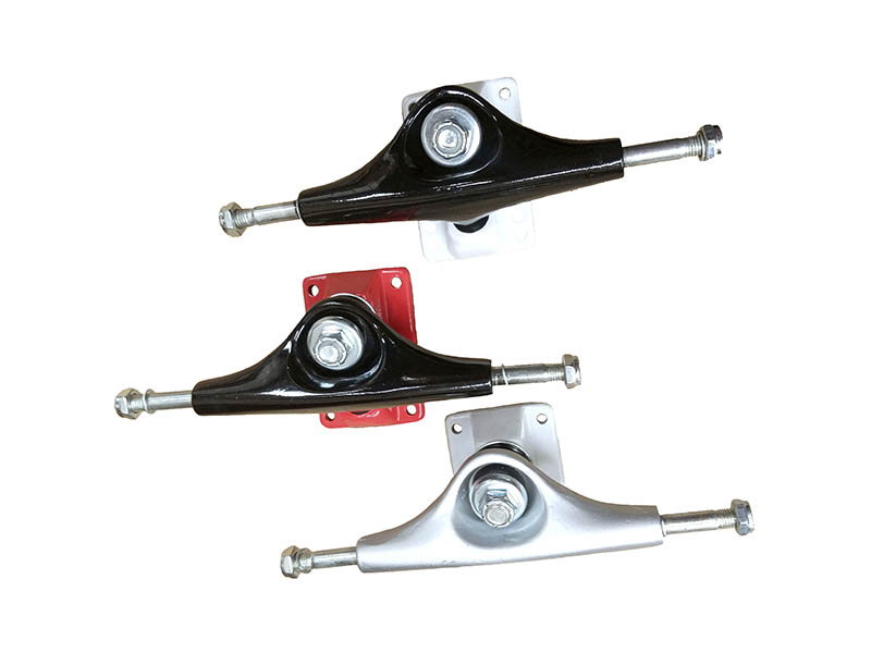 Track de aluminio para skate.