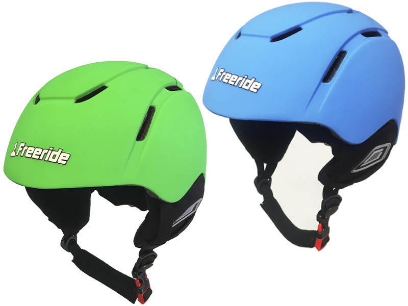Casco para esqu-s/snow con orejera blanda.