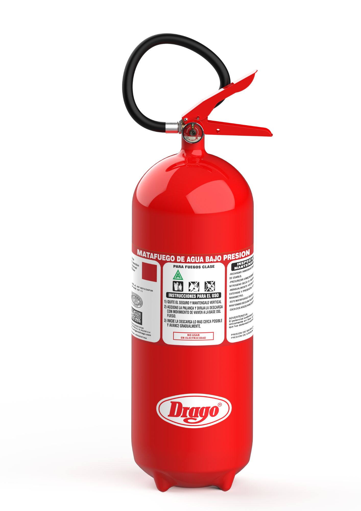 Matafuegos a base de AGUA (com�n)