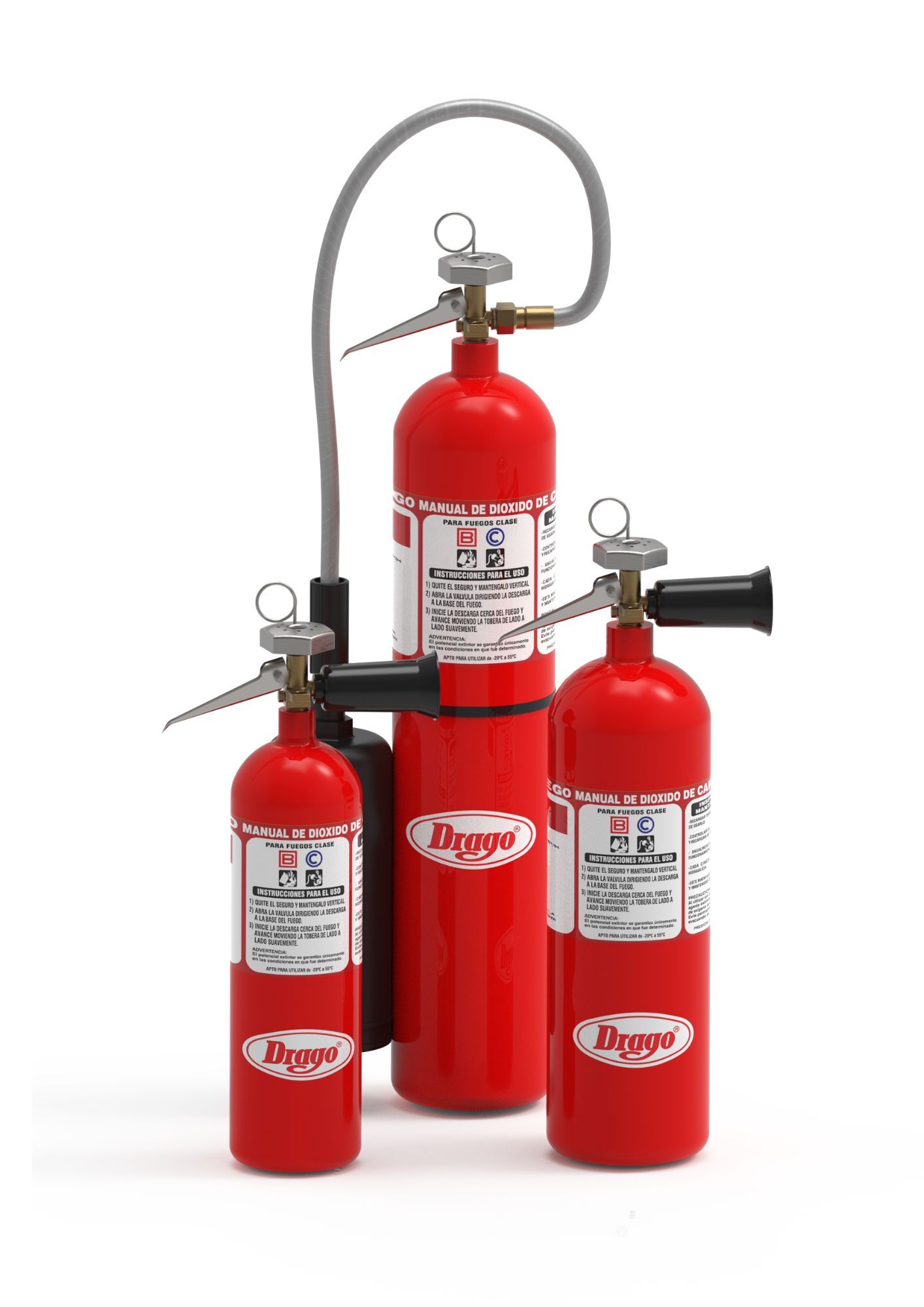 Matafuegos a base de CO2 (Manuales)