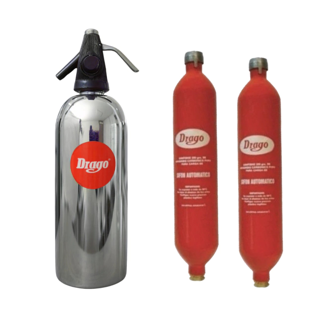 Sifon automatico 1,3L + 2 capsulas de carga