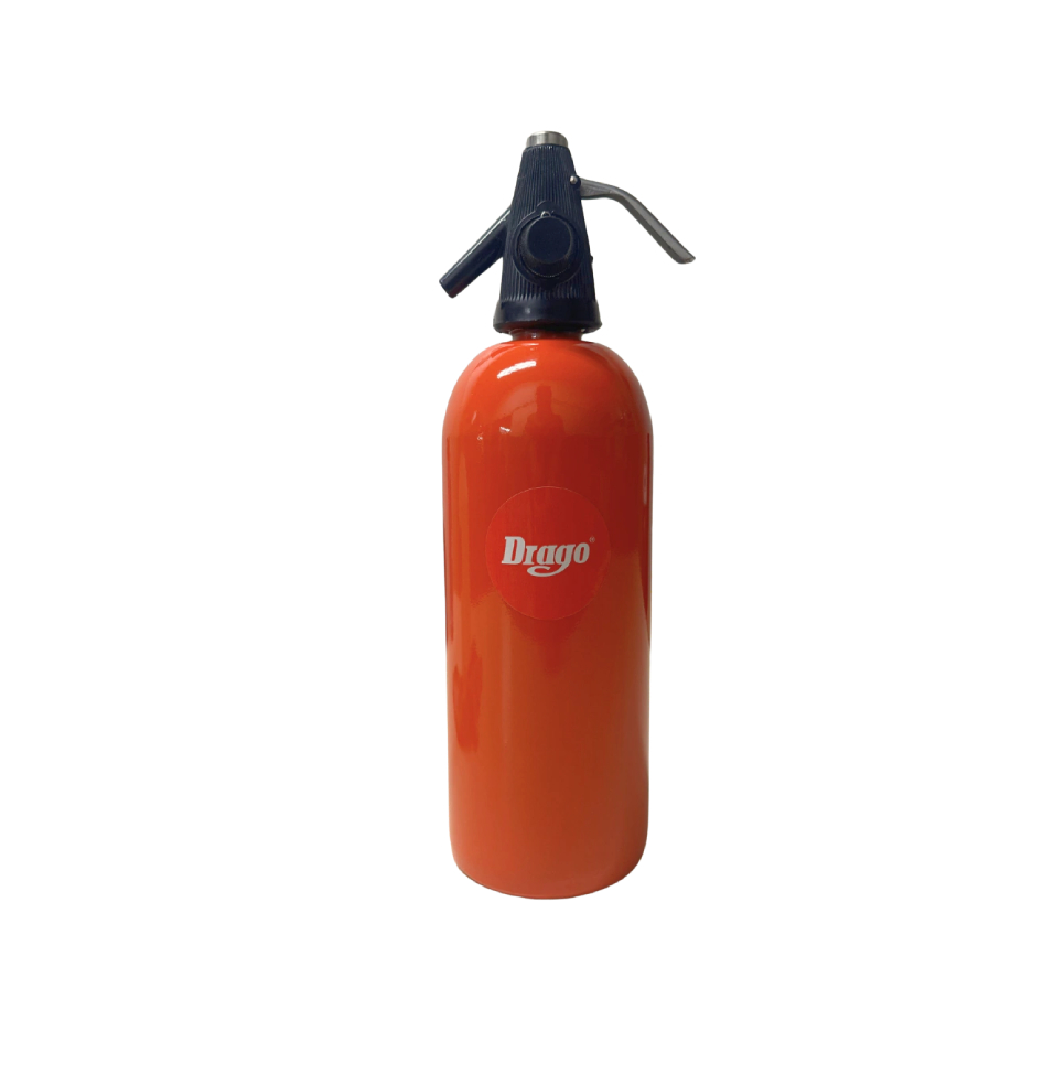 Sifon automatico 1,3L NARANJA + capsula de carga