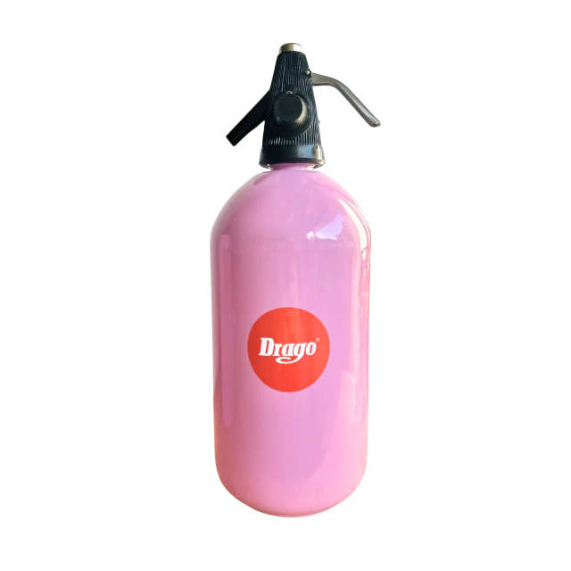 Sifon automatico 1,9L ROSA + capsula de carga