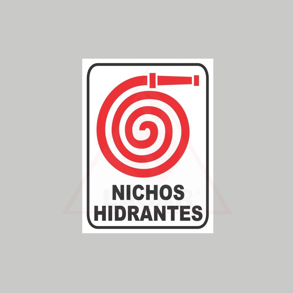 Cartel nicho hidrante