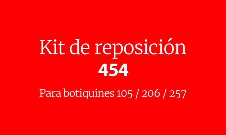 Kit de reposici�n 454