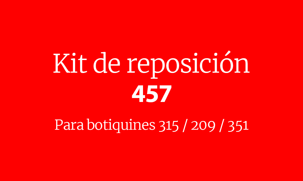 Kit de reposici�n 457